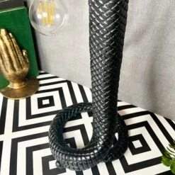Black King Cobra Snake Lamp -Home Decoration IMG E9967 edited233