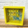 Yellow Gin Money Box